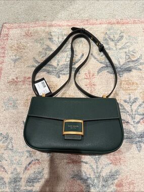 NWT Kate Spade Katy crossbody shoulder bag in Rock Garden